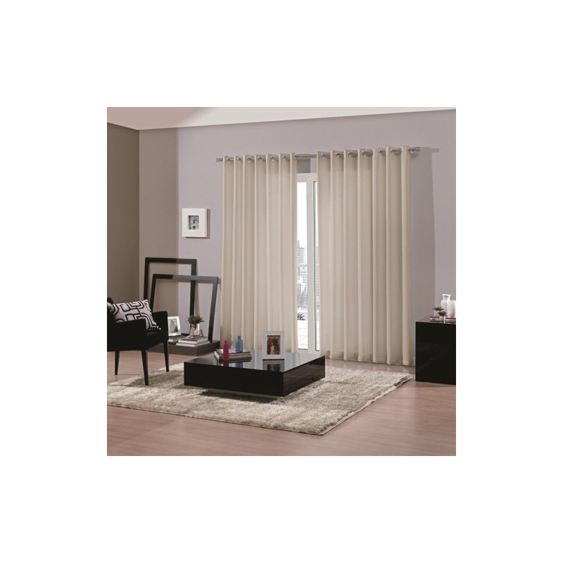 CORTINA PRATIKA BELLINI 300X170 AREIA 168
