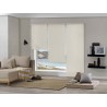 CORTINA PRATIKA ROLO LINHO 140X160 CRU