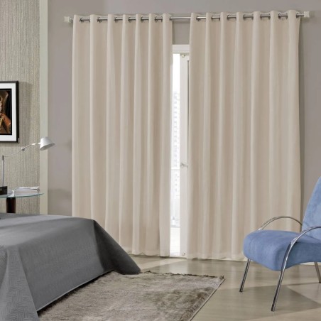 CORTINA PRATIKA LISA SLIM 200X160 LATTE