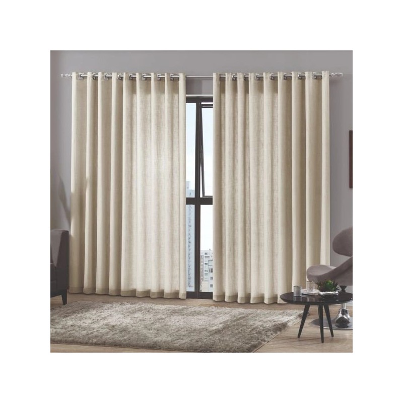 CORTINA DUO MONACO 540X250 AREIA