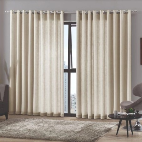 CORTINA DUO MONACO 540X250 AREIA