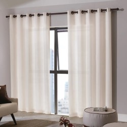 CORTINA DUPLEX BRUXELAS 300X170 MARFIM