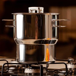 CUSCUZEIRA ACO  BRAVA 62419/140 TRAMONTINA INOX PADRAO