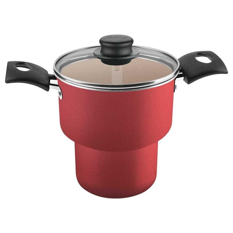 CUSCUZEIRA TURIM 1.9L *20268/714 TRAMONTINA VERMELHO 14CM