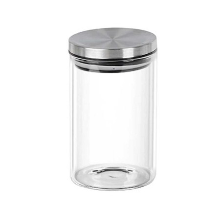 PORTA MANTIMENTO RED VIDRO C/TP METAL DYNASTY PRATA 26556 150ML D5.5XA