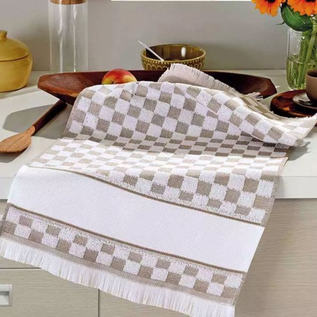 PANO COPA VERONA FELPUDO P/BORDAR DOHLER CASTANHO 84 41X60CM