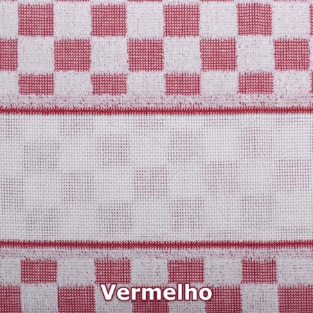 PANO COPA VERONA FELPUDO P/BORDAR DOHLER VERMELHO 22 41X60CM