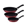 JOGO FRIGIDEIRAS 3PCS LINZ TRAMONTINA VERMELHO 20297509