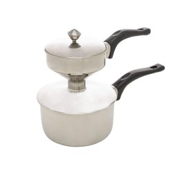 CUSCUZEIRA INDIVIDUAL ACO INOX 25X12X17.5CM 1972 LYOR