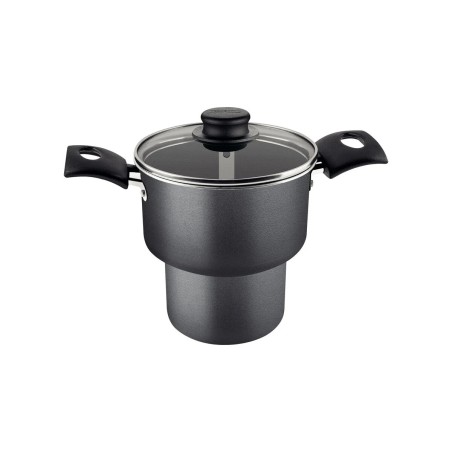 CUSCUZEIRA TURIM ALUMINIO 14CM 1.9L TRAMONTINA CHUMBO *20268614