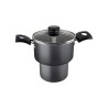 CUSCUZEIRA TURIM ALUMINIO 14CM 1.9L TRAMONTINA CHUMBO *20268614