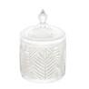 POTICHE DEC CRISTAL PALMEIRA 4288 LYOR TRANSPARENTE 10X15,5