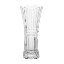 VASO FLOREIRO FRATELLO SOLITARIO CRISTAL ECOL L'HERMITAGE 26083 8X18CM