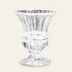 VASO EM VIDRO 10.5X8CM TRANSPARENTE 10371