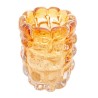 VASO VIDRO ITALY LYOR 12X17CM AMBAR 4806