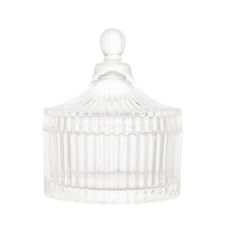 POTICHE DECOR CRISTAL ECOL CARROSSEL 6.9X6.7X9.2CM LYOR TRANSPARENTE 7