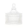 POTICHE DECOR CRISTAL ECOL CARROSSEL 6.9X6.7X9.2CM LYOR TRANSPARENTE 7