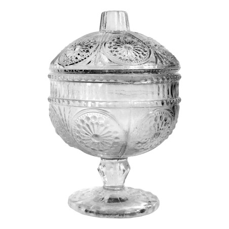 POTICHE VIDRO C/PE 9.5X14.3CM *29691 L'HERMITAGE