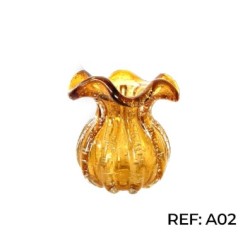 MURANO TROUXINHA AMBAR P 11X12CM *A02
