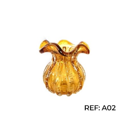 MURANO TROUXINHA AMBAR P 11X12CM *A02