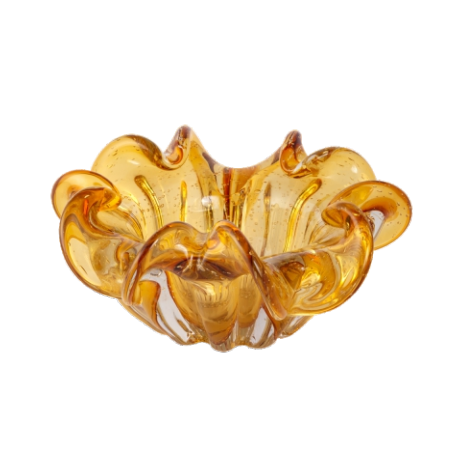CENTRO MURANO AMBAR 21X21CM *A04