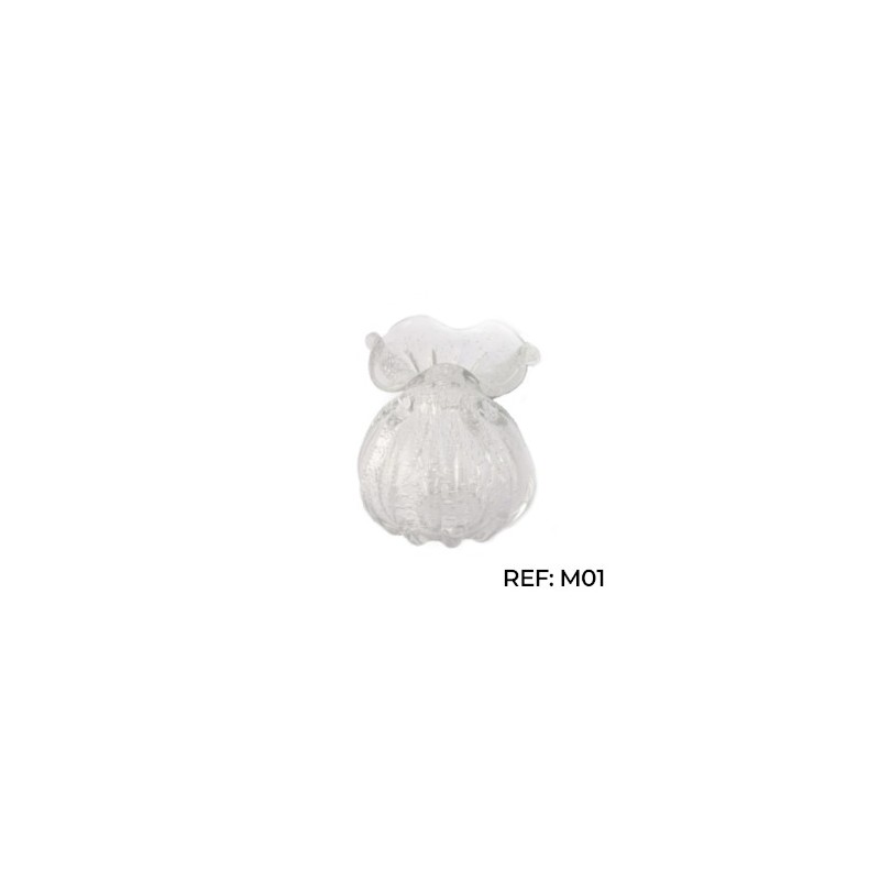 MURANO TROUXINHA CRISTAL G 14X16CM *M01