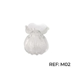 MURANO TROUXINHA CRISTAL P 11X12CM *M02