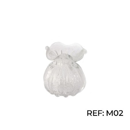 MURANO TROUXINHA CRISTAL P 11X12CM *M02