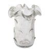 VASO ESCAMA CRISTAL 19X24CM *M05