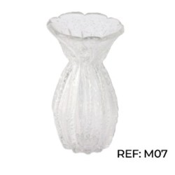 MURANO VASO VENEZA CRISTAL P 13X24CM *M07
