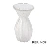 MURANO VASO VENEZA CRISTAL P 13X24CM *M07