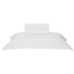 JOGO CAMA  FILETTI TRUSSARDI 240X260 BRANCO QUEEN