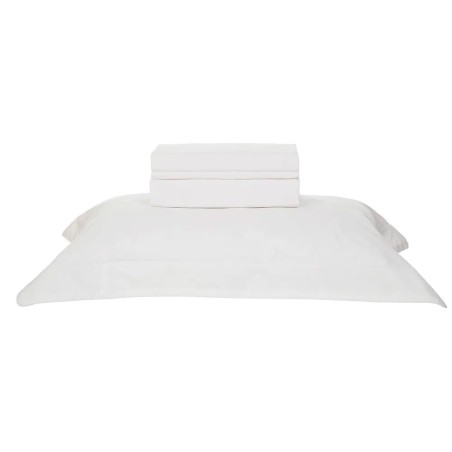 JOGO CAMA  FILETTI TRUSSARDI 240X260 BRANCO QUEEN