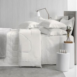 JOGO CAMA MAGLIE TRUSSARDI QUEEN 240X300 BRANCO 3729924