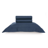 JOGO CAMA DOMOS 270 FIOS KARSTEN SOLTEIRO 180X250 AZUL MARINHO 30178 3