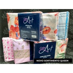 JOGO CAMA COLOR ART 150 FIOS 220X240 CORTTEX QUEEN SORTIDO 0027