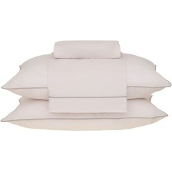 JOGO DE CAMA BASIC PERCALLE 280X240 BUDDEMEYER SUPER KING BEGE