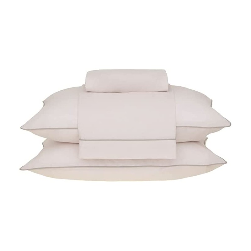 JOGO DE CAMA BASIC PERCALLE 280X240 BUDDEMEYER SUPER KING BEGE