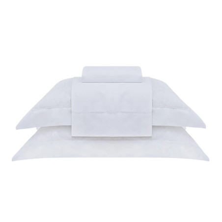 JOGO DE CAMA DAMASK SQUARE 240X250 BUDDEMEYER QUEEN BRANCO