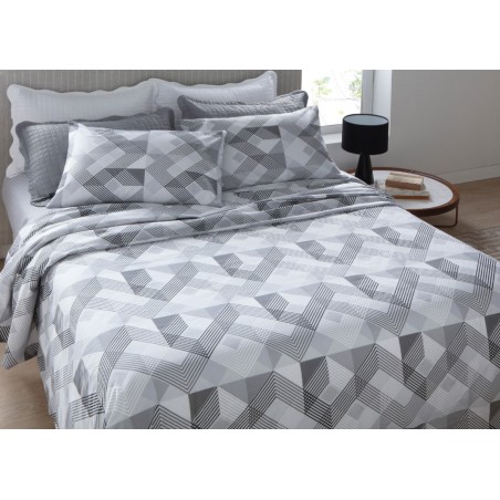 JOGO CAMA ATTUALE 150FIOS S2 CORTTEX 150X220 SOLTEIRO DES. 06 0025