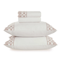 JOGO CAMA CONSTANZA KARSTEN 290X250 KING BRANCO/DUNA 3827242