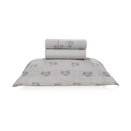 JOGO CAMA NICCO TRUSSARDI 170X260 SOLTEIRO 3849504
