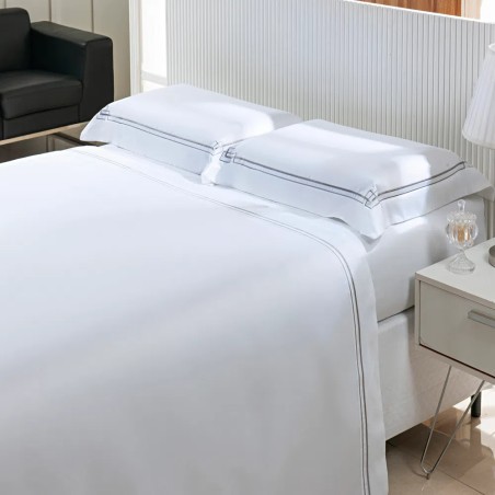 JOGO CAMA KING ROMA 300 FIOS 280X250 CINZA CLARO