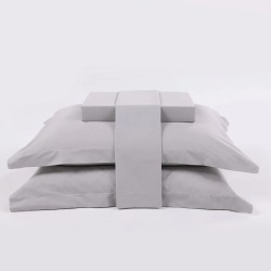 JOGO CAMA KING 200 FIOS ESSENTIAL 280X250 PRATA