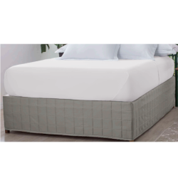 LENCOL C/ELASTICO SATINEE 90X190X30 KACYUMARA (C) SOLTEIRO PEROLA 0075