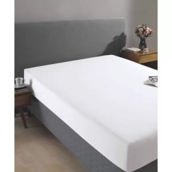 LENCOL PRIORI AM-5148 C/ELASTICO LISO DOHLER 138X188X35 CASAL BRANCO