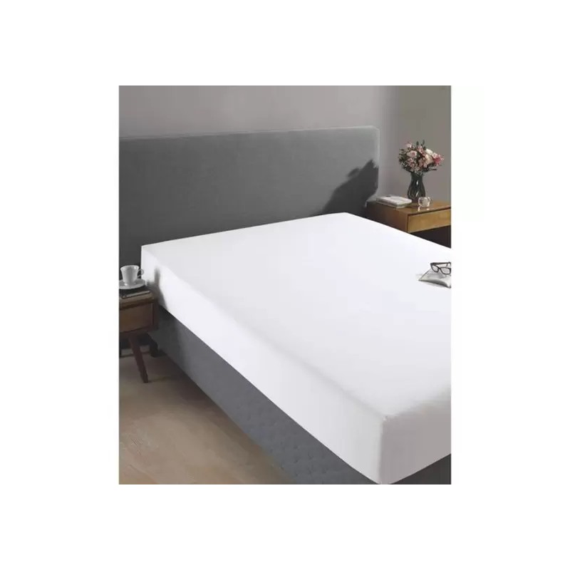 LENCOL PRIORI AM-5148 C/ELASTICO LISO DOHLER 138X188X35 CASAL BRANCO
