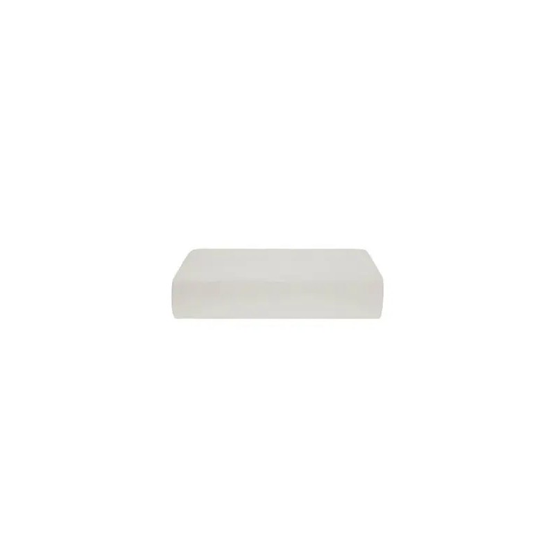 LENCOL C/ELASTICO SATINEE 140X190X40 KACYUMARA CASAL OFF WHITE 007456.