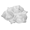 PETISQUEIRA CRISTAL C/3 DIV *7456 VINTAGE LYOR TRANSPARENTE 26X4