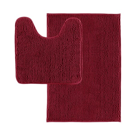 JOGO BANHEIRO DALLAS 2PCS CORTTEX VERMELHO 0700347.0064